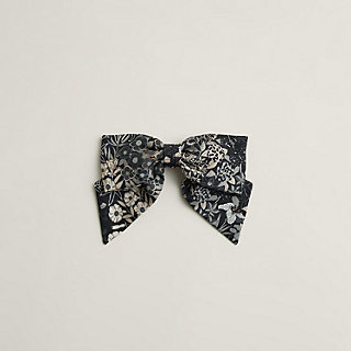 Planifleursプリントが美しいHermesGrenelle PM Bloom バレッタ Grenelle PM Bloom hair clip | Hermès Mainland China